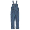 Carhartt 104672 Denim Bib Dungarees Darkstone / Waist 44" / Leg 34"