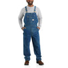 Carhartt 104672 Denim Bib Dungarees Darkstone / Waist 44" / Leg 34"