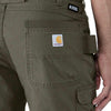Carhartt 105072 Relaxed Straight Steel Rugged Flex Ripstop Double-Front Cargo Trousers Tarmac / 34" Waist / 32" Leg