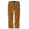 Carhartt 105074 Relaxed Straight Steel Rugged Flex Ripstop Double-Front Cargo Trousers Carhartt Brown / 34" Waist / 32" Leg