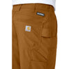 Carhartt 105075 Relaxed Straight Steel Rugged Flex Ripstop Double-Front Trousers Carhartt Brown / 38" Waist / 32" Leg