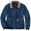 Carhartt 105446 Women's Rugged Flex Relaxed Fit Denim Sherpa-Lined Jacket