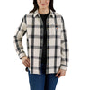 Carhartt 105576 Women's Loose Fit Heavyweight Twill Long-Sleeve Plaid Shirt