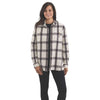 Carhartt 105576 Women's Loose Fit Heavyweight Twill Long-Sleeve Plaid Shirt