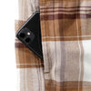 Carhartt 105938 Rugged Flex Relaxed Fit Flannel Fleece Lined Hooded Shirt Jac