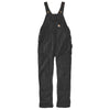 Carhartt 106001 Women's Loose Fit Canvas Bib Overall Black / XL
