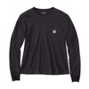 Carhartt 106121 Women's Relaxed Fit Lightweight Long-Sleeve Pocket T-Shirt
