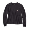Carhartt 106121 Women's Relaxed Fit Lightweight Long-Sleeve Pocket T-Shirt