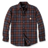 Carhartt 106356 Loose Fit Heavyweight Flannel Long-Sleeve Plaid Shirt