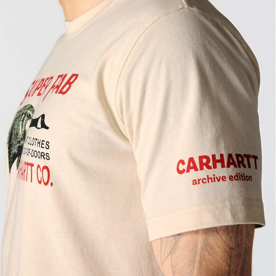Carhartt 107050 Relaxed Fit Lightweight Short-Sleeve Fab Graphic T-Shirt