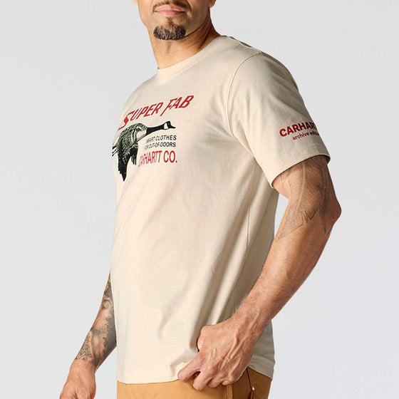 Carhartt 107050 Relaxed Fit Lightweight Short-Sleeve Fab Graphic T-Shirt