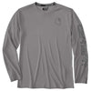 Carhartt 107202 Force Sun Defender Lightweight Long-Sleeve Logo Graphic T-Shirt