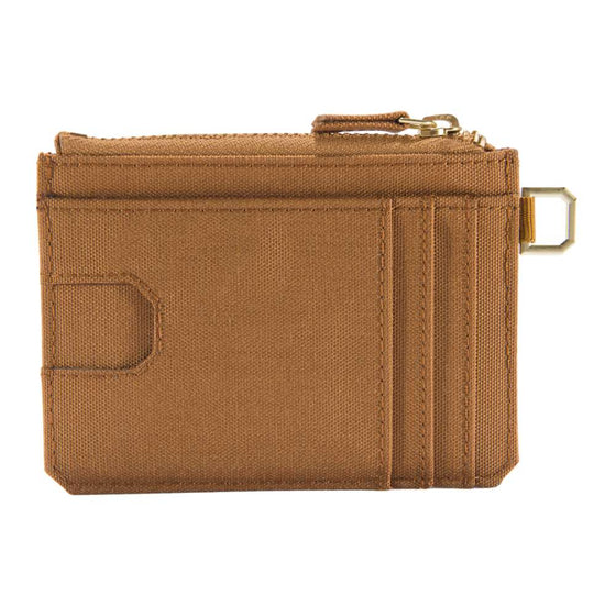 Carhartt B0000245 Nylon Duck Zippered Card Keeper Wallet