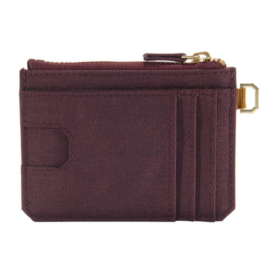 Carhartt B0000245 Nylon Duck Zippered Card Keeper Wallet