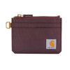 Carhartt B0000245 Nylon Duck Zippered Card Keeper Wallet