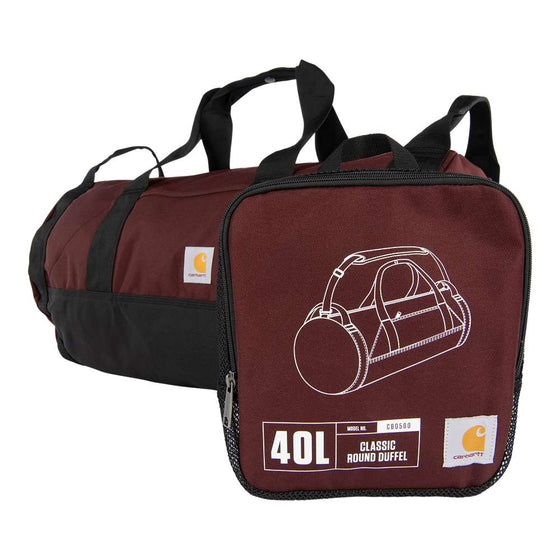 Carhartt B0000500 40L Classic Round Duffel Bag