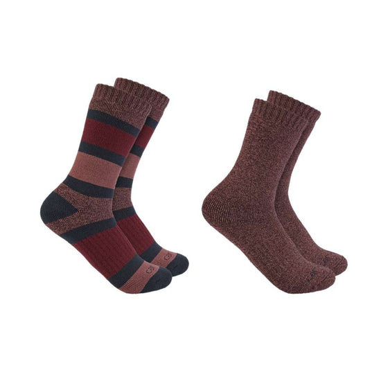 Carhartt SC3152 Women's Heavyweight Crew Sock 2-pack