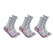  Carhartt SC6423 Women's FORCE Midweight Crew Sock 3 Pack