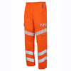 PULSAR EVO251 Evolution HV Orange Waterproof Breathable Over Trouser - Premium WATERPROOF TROUSERS from Pulsar - Just CA$126.09! Shop now at Workwear Nation Ltd