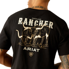  Ariat 10052018 American Rancher Short Sleeve T Shirt Black