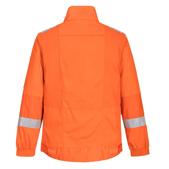 Portwest FR601 Bizflame Plus Lightweight Stretch Panelled Jacket - Premium FLAME RETARDANT JACKETS from Portwest - Just £50.79! Shop now at Workwear Nation Ltd