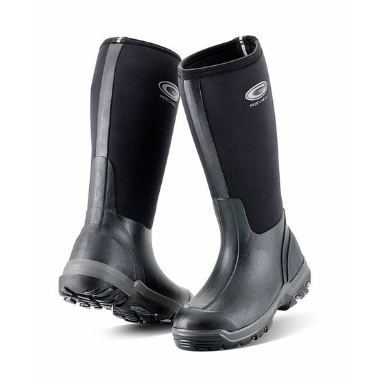 Grubs Frostline Neoprene Insulated Waterproof Wellington Boots BLACK / UK 9 / EU 43 - SHOWROOM MODEL