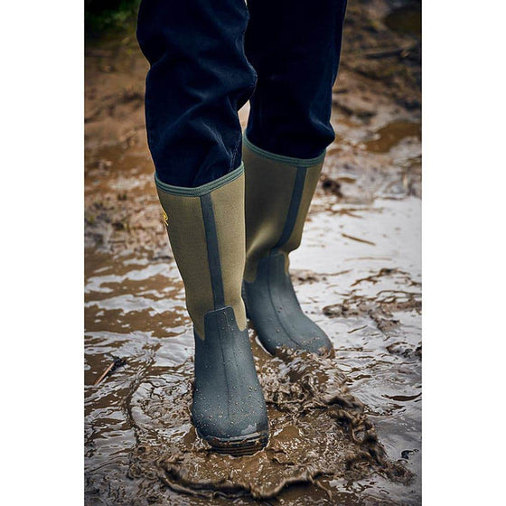 Grubs Frostline Neoprene Insulated Waterproof Wellington Boots BLACK / UK 9 / EU 43 - SHOWROOM MODEL
