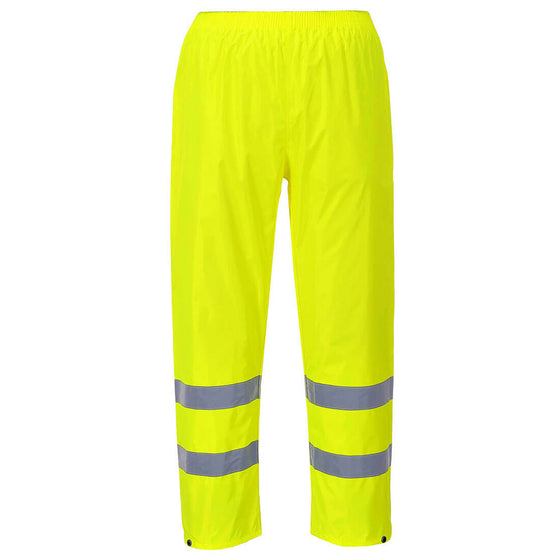 Portwest H441 Hi-Vis Waterproof Rain Trousers - Premium WATERPROOF TROUSERS from Portwest - Just £13.68! Shop now at Workwear Nation Ltd