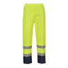 Portwest H444 Hi-Vis Contrast Classic Rain Trousers