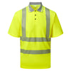 Pulsar Life LFE 923 Men's Hi-Vis Short Sleeve Yellow Polo Shirt