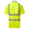 Pulsar Life LFE 923 Men's Hi-Vis Short Sleeve Yellow Polo Shirt