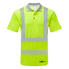 PULSAR LFE923 Protect Short Sleeved Hi-Vis Polo shirt