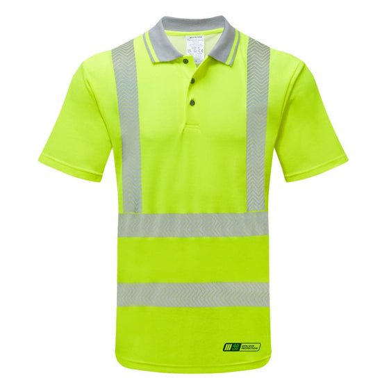 PULSAR LFE923 Protect Short Sleeved Hi-Vis Polo shirt