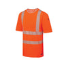 Pulsar LFE934 Short Sleeve T-Shirt Orange - Bamboo Content