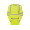 Pulsar LFE935 Long Sleeve T-Shirt Yellow - Bamboo Content