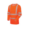 Pulsar LFE936 Long Sleeve T-Shirt Orange - Bamboo Content