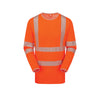 Pulsar LFE936 Long Sleeve T-Shirt Orange - Bamboo Content