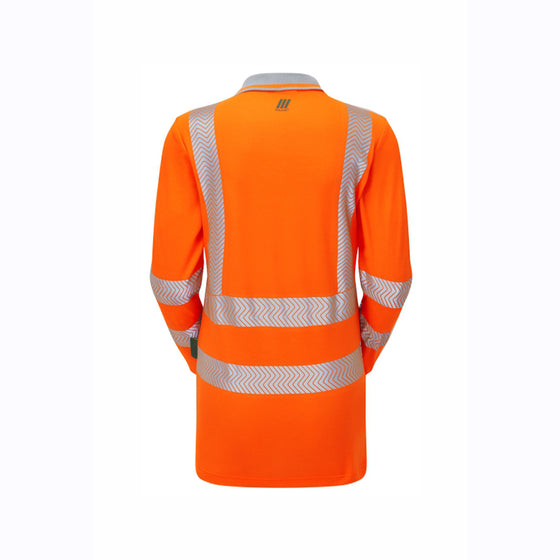 PULSAR® LIFE LFE953 / LFE954 Ladies Long Sleeve Sustainable Hi-Vis Polo Shirt - Premium HI-VIS T-SHIRTS from Pulsar - Just £26.30! Shop now at Workwear Nation Ltd