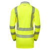 Pulsar Life LFE975 Women's Hi-Vis Long Sleeve Yellow Polo Shirt