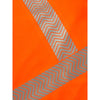 Pulsar Life LFE976 Women's Hi-Vis Long Sleeve Orange Polo Shirt