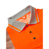 Pulsar Life LFE976 Women's Hi-Vis Long Sleeve Orange Polo Shirt