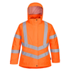 Portwest LW74 Women's Hi-Vis Waterproof Winter Jacket