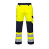Portwest MV46 Modaflame Work Hi-Vis Multi-Norm Contrast FR Trousers