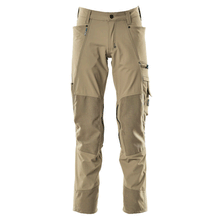  Mascot Advanced 17179 Ultimate Stretch Kneepad Work Trousers Khaki