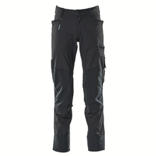  Mascot Advanced 17179 Ultimate Stretch Kneepad Work Trousers Navy Blue