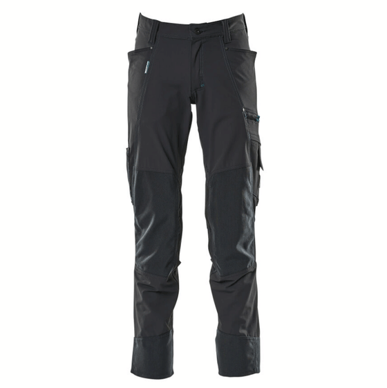 Mascot Advanced 17179 Ultimate Stretch Kneepad Work Trousers Navy Blue