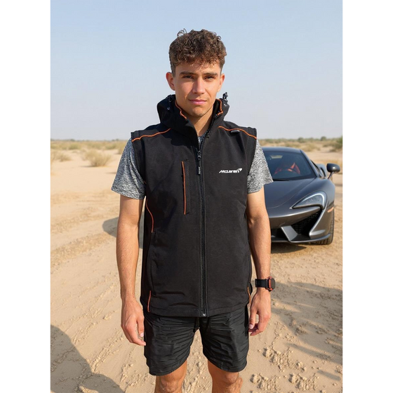 McLaren Water Repellent Stretch Softshell Jacket / Gilet - Official Workwear RRP £109.95