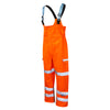 Pulsar Protect PR504 Waterproof Salopettes Orange - Recycled Content
