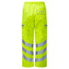 Pulsar Protect P206R Waterproof Over Trousers Yellow - Recycled Content