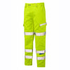 Pantalon de combat jaune haute visibilité PULSAR P346 - PANTALON HAUTE VISIBILITÉ haut de gamme de Pulsar - Juste 40,90 € ! Achetez maintenant chez Workwear Nation Ltd
